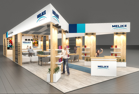 Melike Tekstil Stand Design